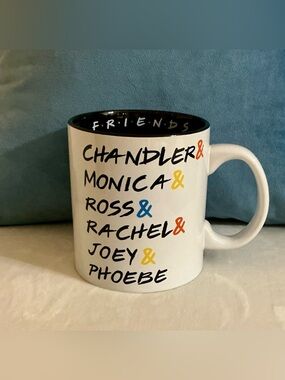 Friends TV Series Character Names Mug